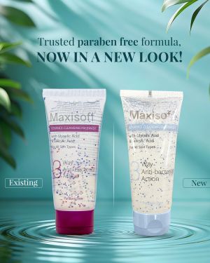 Maxisoft 3 Way Antibacterial Face Wash