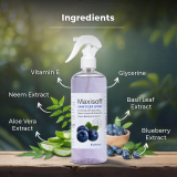 Maxisoft Hand Sanitizer Spray Blueberry