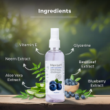 Maxisoft Hand Sanitizer Spray Blueberry