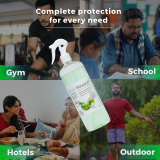 Maxisoft Hand Sanitizer Spray Green Apple