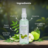 Maxisoft Hand Sanitizer Spray Green Apple