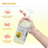 Maxisoft Hand Sanitizer Spray Refreshing Lemon & Mint