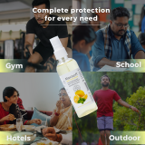 Maxisoft Hand Sanitizer Spray Refreshing Lemon & Mint