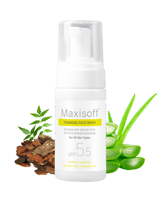 Maxisoft Anti Acne Foaming Face Wash