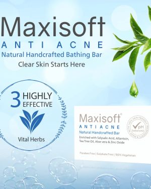 Maxisoft Anti Acne & Anti Pimple Soap 75 gm