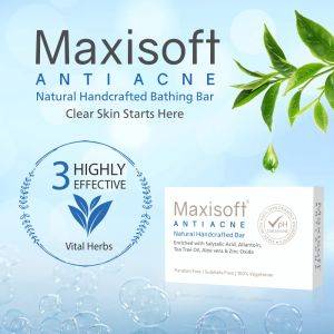 Maxisoft Anti Acne & Anti Pimple Soap 75 gm