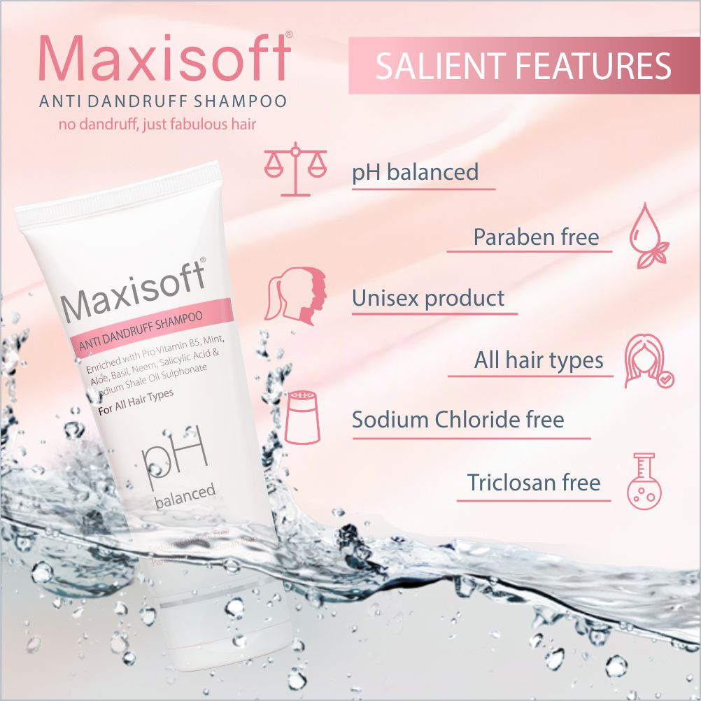 Maxisoft Anti Dandruff Shampoo (100 ml)