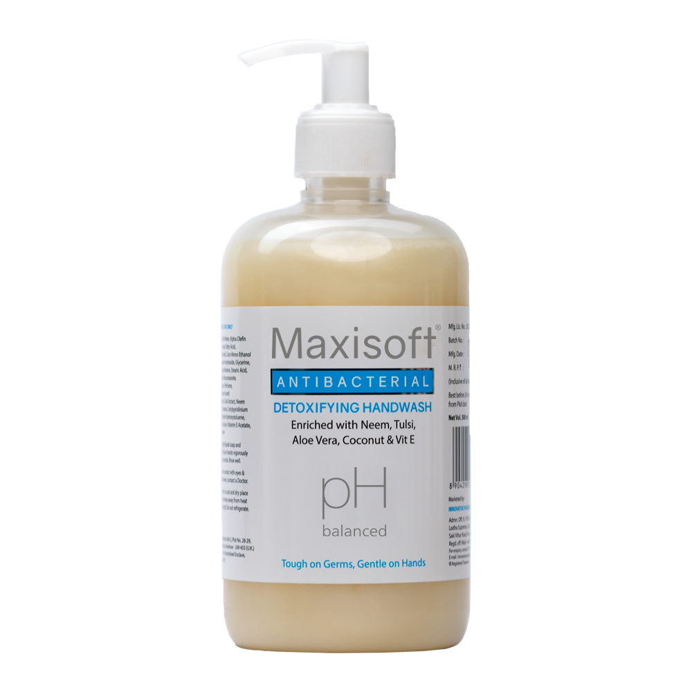 Maxisoft Antibacterial Detoxifying Hand Wash (500 ml)