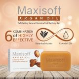 Maxisoft Argan Oil Exfoliating Bathing Bar (75 gm)