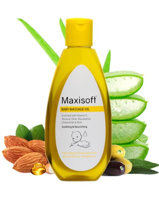 Maxisoft Baby Massage Oil