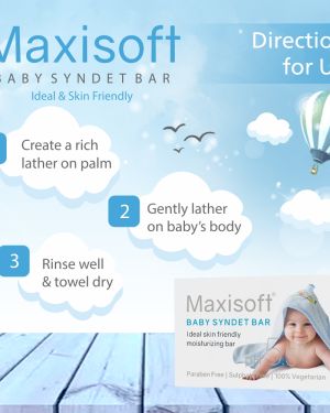 Maxisoft Baby Syndet Bar