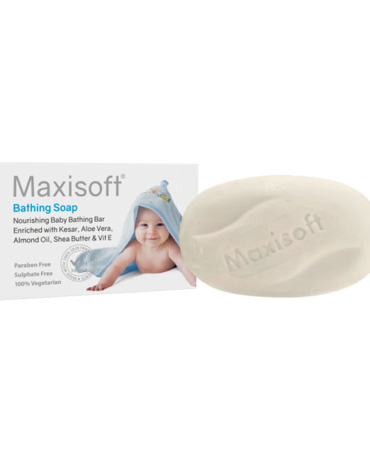 Maxisoft Bathing Soap (Baby) 75 gm - 01