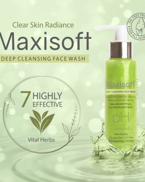 Maxisoft Deep Cleansing Face Wash 100 ml