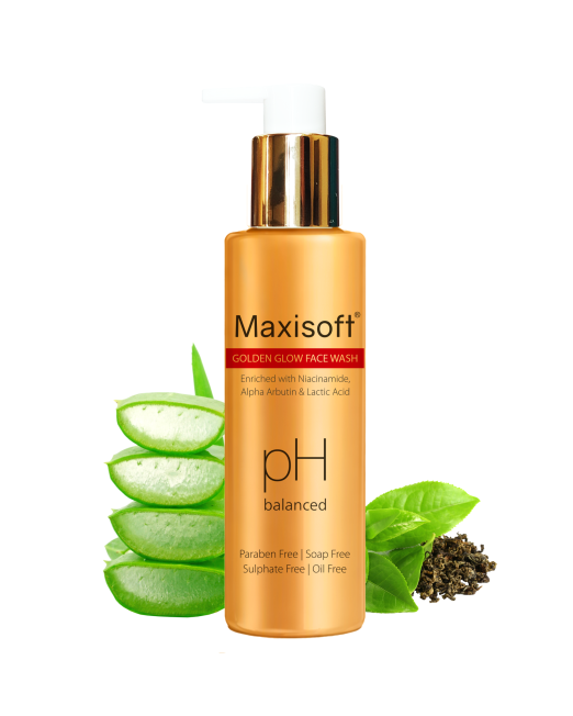Maxisoft Golden Glow Face Wash