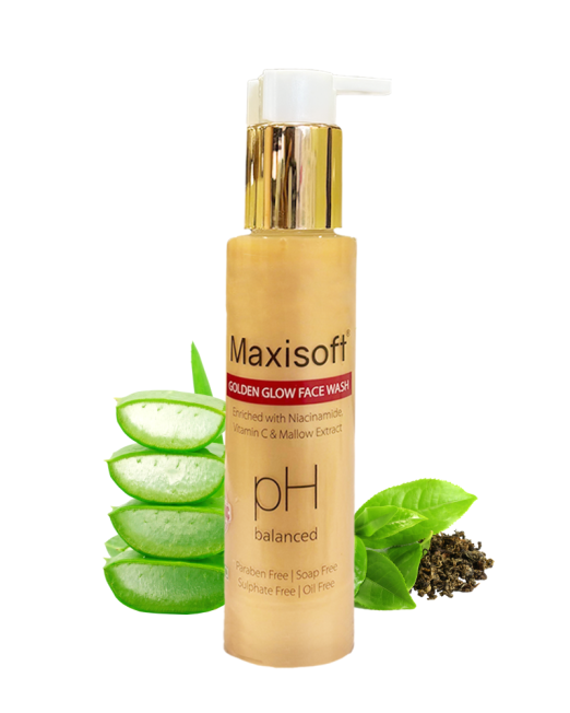 Maxisoft Golden Glow Face Wash