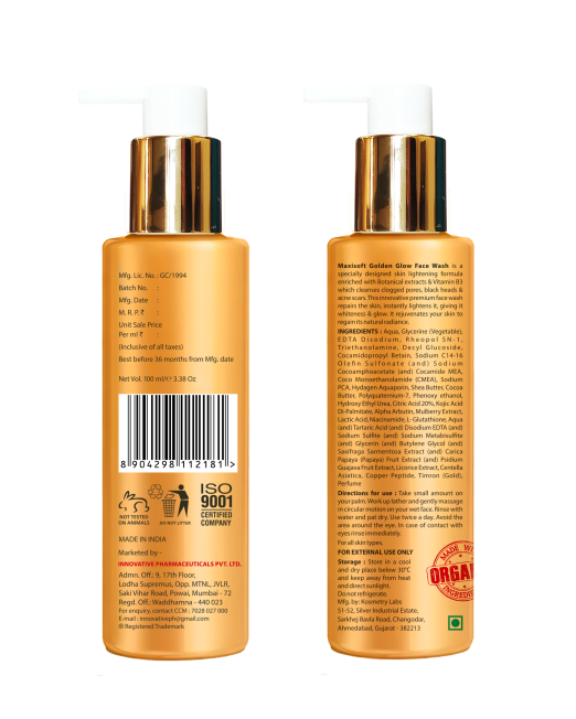 Maxisoft Golden Glow Face Wash Listing_New Packaging-2