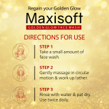 Maxisoft Golden Glow Face Wash