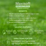 Maxisoft Hand Sanitizer Gel Green Apple 500 ml