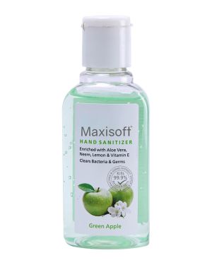 Maxisoft Hand Sanitizer (Gel) Green Apple 60 ml