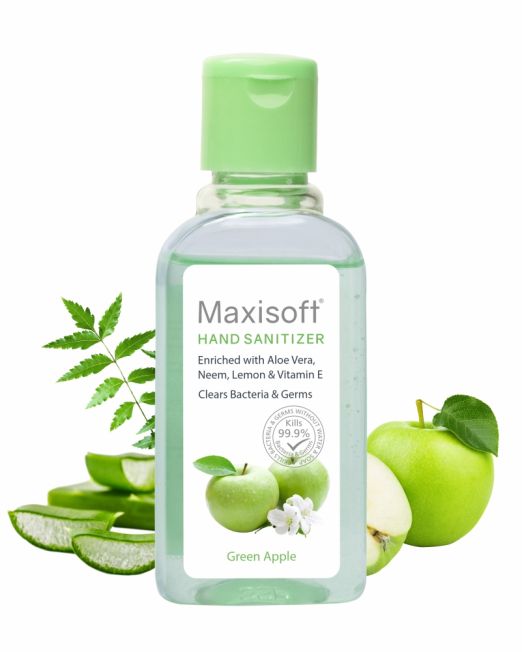 Maxisoft Hand Sanitizer Green Apple