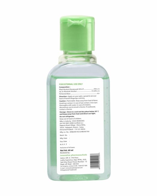Maxisoft Hand Sanitizer Green Apple 60 ml