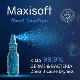 Maxisoft Hand Sanitizer Spray Blueberry