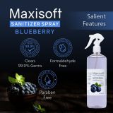 Maxisoft Hand Sanitizer Spray Blueberry