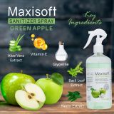 Maxisoft Hand Sanitizer Spray Green Apple (500 ml)