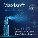 Maxisoft Hand Sanitizer Spray Refreshing Lemon & Mint (120 ml)