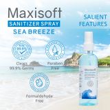 Maxisoft Hand Sanitizer Spray Sea Breeze (120ml)