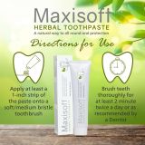 Maxisoft Herbal Toothpaste 100 gm