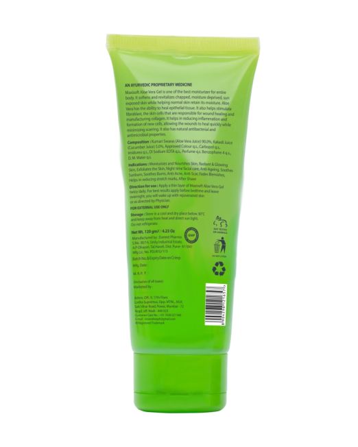 Maxisoft Natural Aloe Vera and cucumber Gel