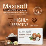 Maxisoft Shea Butter & Vanilla Bathing Bar (75 gm)