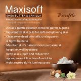 Maxisoft Shea Butter & Vanilla Bathing Bar (75 gm)