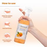 Maxisoft Hand Sanitizer Spray Refreshing Orange