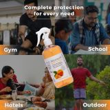 Maxisoft Hand Sanitizer Spray Refreshing Orange