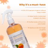 Maxisoft Hand Sanitizer Spray Refreshing Orange
