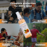 Maxisoft Hand Sanitizer Spray Refreshing Orange