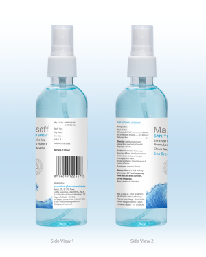 Maxisoft Hand Sanitizer Spray Sea Breeze