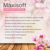 Maxisoft Hand Sanitizer Gel Japanese Cherry Blossom (500 ml)