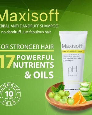 Maxisoft Herbal Anti Dandruff Shampoo 100 ml
