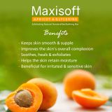 Maxisoft Apricot & Glycerine Exfoliating Handmade Bathing Bar 