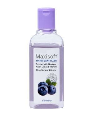 Maxisoft Hand Sanitizer Gel Blueberry 100 ml