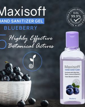 Maxisoft Hand Sanitizer Gel Blueberry 100 ml