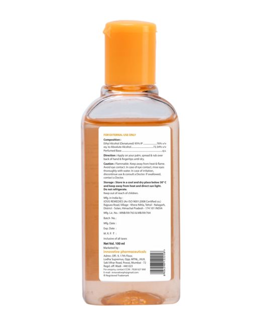 Maxisoft Hand Sanitizer (Gel) Refreshing Orange 100 ml Listing 02