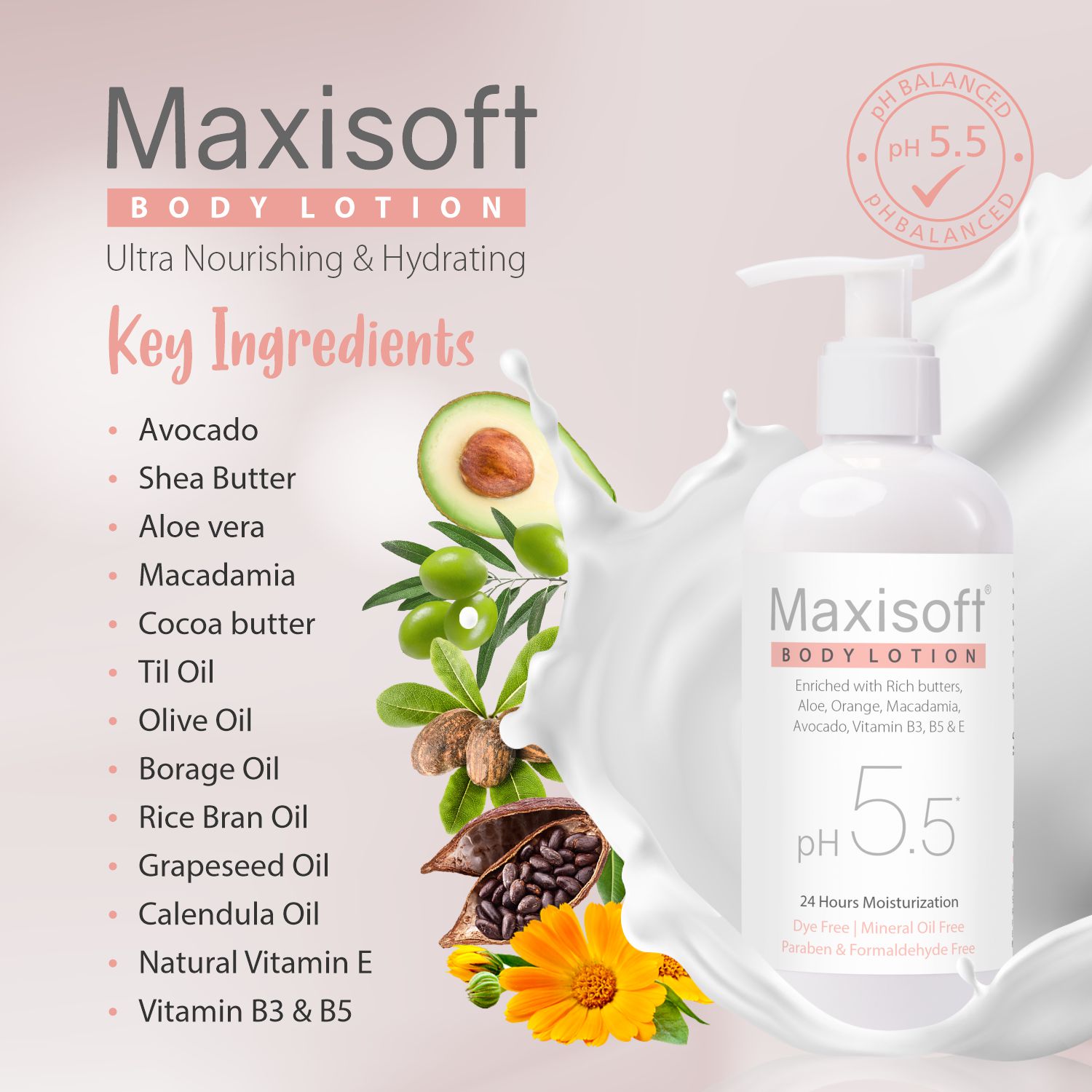 Maxisoft Body Lotion 300 ml