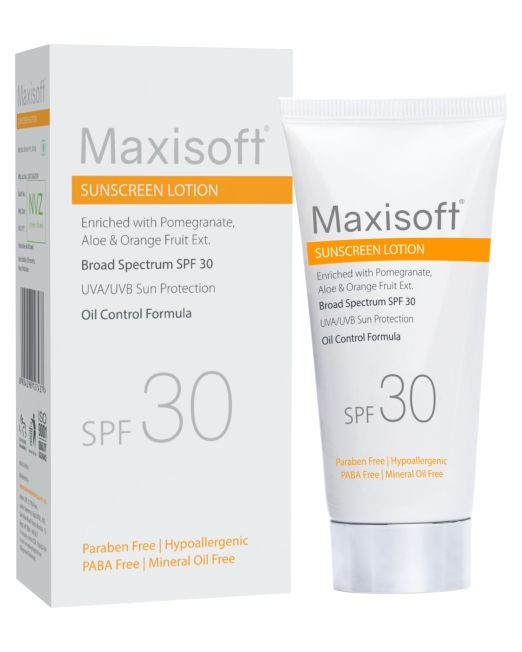 Maxisoft Sunscreen Lotion (SPF 30) 50 ml Listing 01