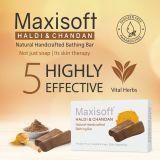 Maxisoft Haldi Chandan Skin Nourishing Bar