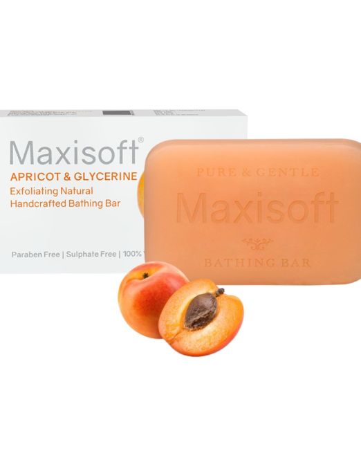 Maxisoft Apricot & Glycerine Exfoliating Bathing Bar Listing 01
