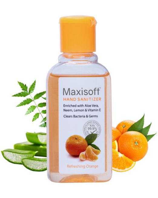 Maxisoft Hand Sanitizer Refreshing Orange